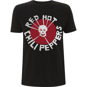 Red Hot Chili Peppers Flea Skull Graphic Band T-Shirt Vintage Rock Tee 73